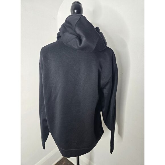 Under Armour Black Pull Over Hooded Sweatshirt Medium - Picture 7 of 11